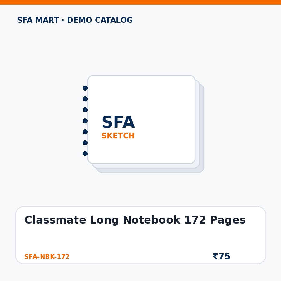 Classmate Long Notebook 172 Pages