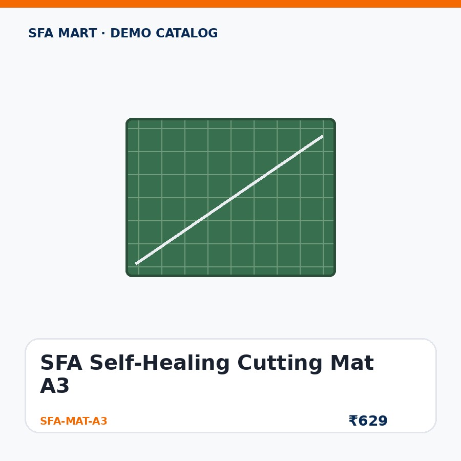 SFA Self-Healing Cutting Mat A3
